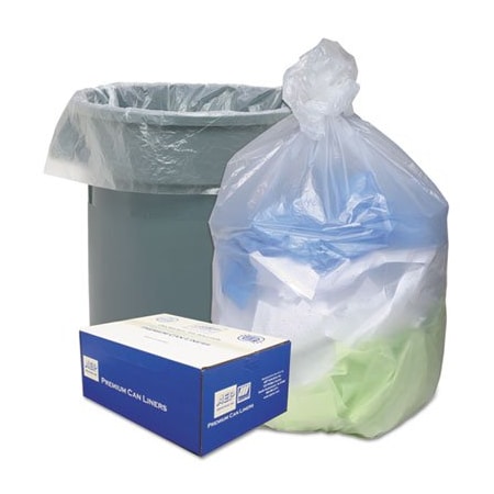 Ultraplus CAN LINERS, 30 GAL, 10 MICRONS, 30in X 37in, NATURAL, 500PK HD303710N